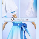 Love Live Aqours The Ninth 9th Anniversary Takami Chika Watanabe You Blue White Dress Cosplay Costume