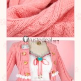 Love Live! Nozomi Tojo Lovely Scottish Fold Pink Dress Cosplay Costume