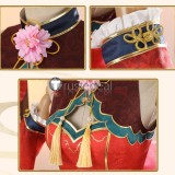 Love Live! Honoka Kousaka Hanfu Flowers Spring Festival Dress Cosplay Costume