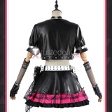 Love Live Rock Nico Yazawa Honoka Kousaka Maki Nishikino Black Cosplay Costume