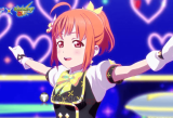 Love Live Sunshine Aqours KURUKURU Cruller Monster Strike Chika Takami Styled Ponytail Cosplay Wig