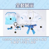 Love Live Aqours The Ninth 9th Anniversary Takami Chika Watanabe You Blue White Dress Cosplay Costume