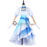 Love Live Aqours The Ninth 9th Anniversary Takami Chika Watanabe You Blue White Dress Cosplay Costume