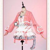 Love Live! Nozomi Tojo Lovely Scottish Fold Pink Dress Cosplay Costume