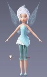 The Pirate Fairy Periwinkle Peri Silver Styled Cosplay Wig