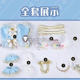 Love Live Eli Ayase True Arabesque Ballet Blue White Dress Cosplay Costume