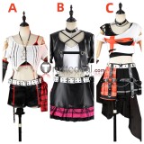Love Live Rock Nico Yazawa Honoka Kousaka Maki Nishikino Black Cosplay Costume