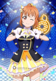 Love Live Sunshine Aqours KURUKURU Cruller Monster Strike Chika Takami Styled Ponytail Cosplay Wig