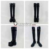 Limbus Company Heathcliff Sinclair Jia Qiu Hong Lu Lei Heng Red Black Cosplay Shoes Boots