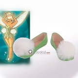 The Pirate Fairy Secret of the Wings Periwinkle Tinker Bell Peri Tink Cosplay Shoes Boots