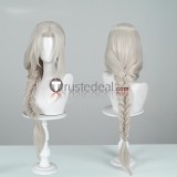 Dark Souls 3 Fire Keeper Light Grey Cosplay Wig 80cm