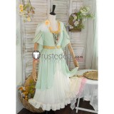 Akagami no Shirayukihime Shirayuki Light Green Dress Cosplay Costume