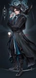 Lord of Mysteries Amon Black Blue Cosplay Costume