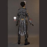 Genshin Impact II Capitano The Captain Black Grey Set Cosplay Costume