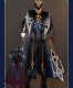 Genshin Impact II Capitano The Captain Black Grey Set Cosplay Costume