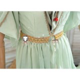 Akagami no Shirayukihime Shirayuki Light Green Dress Cosplay Costume