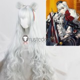 Arknights Rosa Poca Default Outfit Blue Coat Cosplay Costume