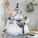 Nekopara Vanilla Garage Kit Version White Gown Cosplay Costume