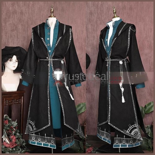 Lord of Mysteries Amon Black Blue Cosplay Costume