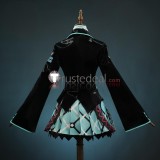 Vocaloid Hatsune Miku IF Version Black Blue Cosplay Costume