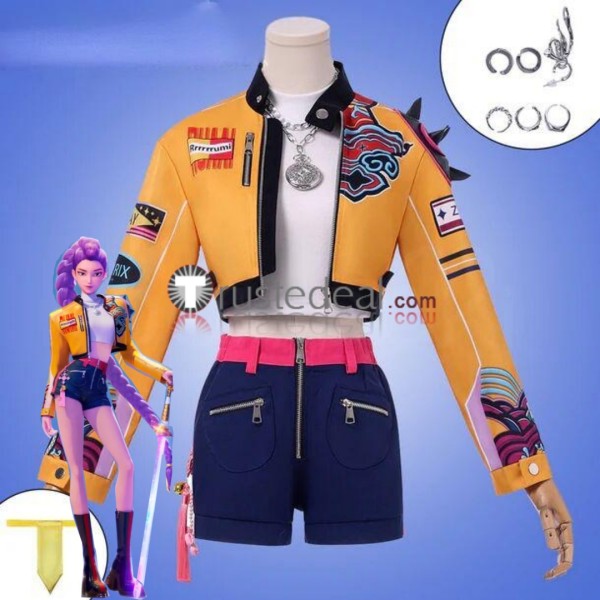 KPop Demon Hunters Film Rumi Super Star Cosplay Costume