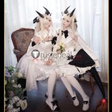 Arknights Reed the Flame Shadow White Dress Cosplay Costume