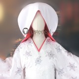 Vocaloid Miku Ichigo Shiromuku Snow 2013 White Kimono Cosplay Costume Custom Size