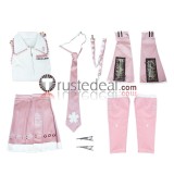 Vocaloid Hatsune Miku Sakura Outfit Pink Cosplay Costume
