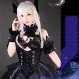 Punishing Gray Raven Liv Dreamcatcher Butterflies Lolita Dress Purple Black Cosplay Costume