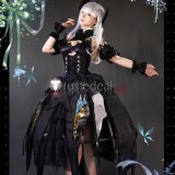 Punishing Gray Raven Liv Dreamcatcher Butterflies Lolita Dress Purple Black Cosplay Costume