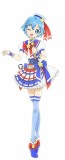 Prism Paradise PriPara Reona West Dorothy West Pink Blue Styled Cosplay Wig