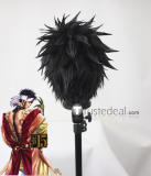 Shuumatsu no Valkyrie Record of Ragnarok King Qin Shi Huang Ying Zheng Black Red Styled Cosplay Wig