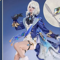 Miaowu Meow House Genshin Impact Furina White Cosplay Costume