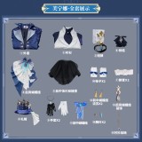 Miaowu Meow House Genshin Impact Furina White Cosplay Costume