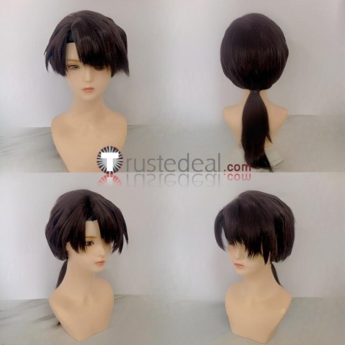 Neon Genesis Evangelion Rei Ayanami Ryoji Kaji Brown Blue Styled Cosplay Wig
