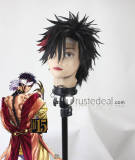 Shuumatsu no Valkyrie Record of Ragnarok King Qin Shi Huang Ying Zheng Black Red Styled Cosplay Wig