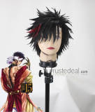 Shuumatsu no Valkyrie Record of Ragnarok King Qin Shi Huang Ying Zheng Black Red Styled Cosplay Wig