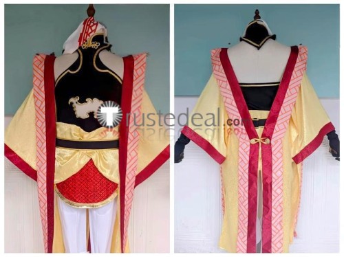 Shuumatsu no Valkyrie Record of Ragnarok King Qin Shi Huang Ying Zheng Cosplay Costume