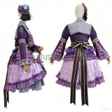 BanG Dream! Roselia Udagawa Ako Hikawa Sayo Imai Lisa Minato Yukina Shirokane Rinko Purple Dress Cosplay Costume