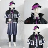 Limbus Company Oufi Assoc. South Section 3 Heathcliff Black Strips Cosplay Costume