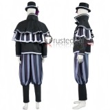 Limbus Company Oufi Assoc. South Section 3 Heathcliff Black Strips Cosplay Costume