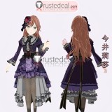 BanG Dream! Roselia Udagawa Ako Hikawa Sayo Imai Lisa Minato Yukina Shirokane Rinko Purple Dress Cosplay Costume