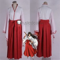 Queen's Blade Warrior Tomoe Kimono White Red Cosplay Costume
