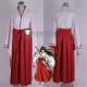 Queen's Blade Warrior Tomoe Kimono White Red Cosplay Costume