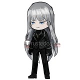 Library Of Ruina Angelica Black Suit Cosplay Costume