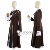 Library Of Ruina Hod Librarian Uniform Dark Brown Cosplay Costume