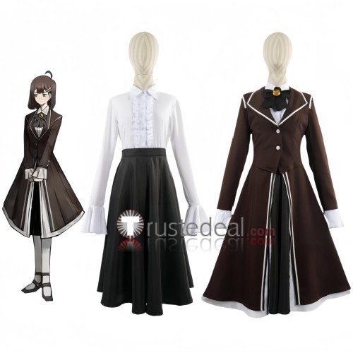 Library Of Ruina Hod Librarian Uniform Dark Brown Cosplay Costume