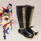 Shuumatsu no Valkyrie Record of Ragnarok Qin Shi Huang Beelzebub Cosplay Shoes Boots