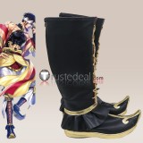 Shuumatsu no Valkyrie Record of Ragnarok Qin Shi Huang Beelzebub Cosplay Shoes Boots