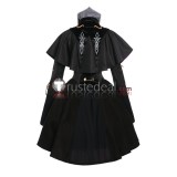 Final Fantasy XIV FF14 FFXIV Idealized Wicce Female Black Set Cosplay Costume